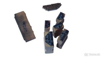 Sada starých kancelářských a redakčních razítek