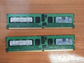Predám 2ks 512MB RAM DDR2 SDRAM 667MHz, Samsung - 1