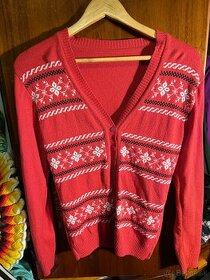 Ruzovy makkucky sveter - 1