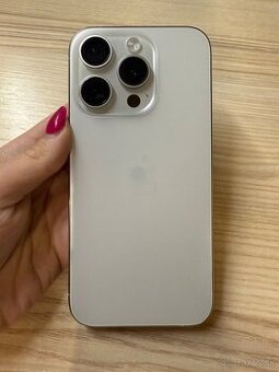 Iphone 15 pro, 256GB, White titanium