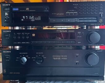 Sony HiFi zosilnovac F570ES, Tuner S590ES, CDP 791
