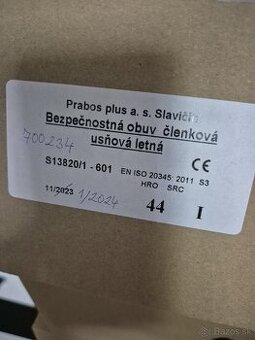 Pracovné topanky