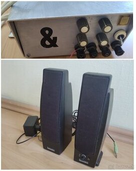Regulovatelny zdroj, reproduktory a rôzna elektronika