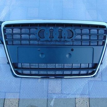 Audi A4 B8 Chrómová maska+kryty hmloviek
