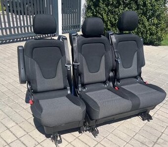 Mercedes Benz V klasse - sedacky 2+1