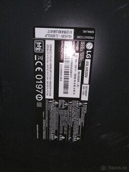 TV na diely funkčné poškodená obrazovka LG55LN575V