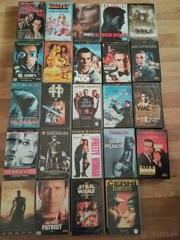 VHS videokazety retro zberatelske