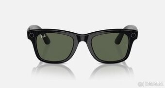 Ray-Ban Meta Wayfarer, Zelené G15 / Lesklá čierna
