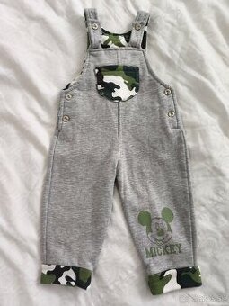 Chlapčenské nohavice na traky, Mickey