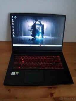 Herný notebook MSI GF65 Thin 10UE-098CZ kovový