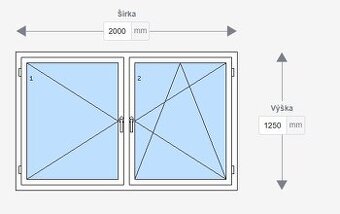 🪟 Na predaj – plastové okná a balkónové dvere GAELAN