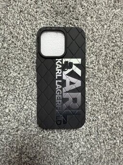 Predám nový kryt na iPhone 16 Pro - Karl Lagerfeld (čierny)