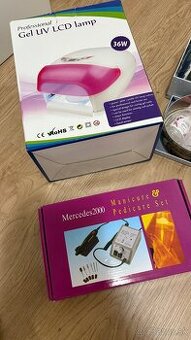 Uv lampa na nechty, brúska a príslušenstvo