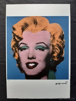 Andy Warhol  –  Marylin Monroe Blue