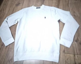 Nová pánska mikina Ralph Lauren biela M