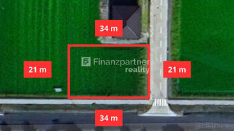 Exkluzívný stavebný pozemok 714 m², Čermany okres Topoľčany