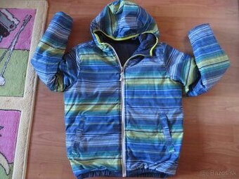 Zimná teplá obojstranná bunda - WEDZE - 146/152