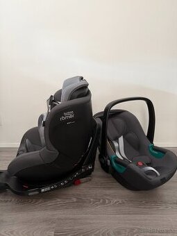 Britax Romer vajicko + autosedacka + isofix base (0-4r)