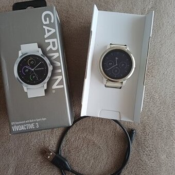 Garmin Vivoactive 3 White Silver