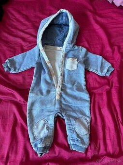 Jeansovy Overall pre baby