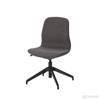 LÅNGFJÄLL Ikea Konferenčná stolička tmavosivá nová