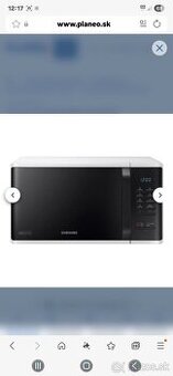 Nová mikrovlnka samsung v zaruke 2 roky