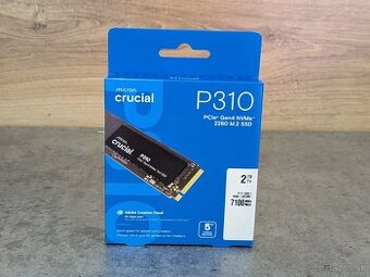 Crucial P310 2 TB M.2 2280, PCIe 4.0 4x NVMe SSD - NOVÝ