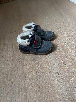 Zimne kozene topanky Geox s kozusinou velkost 25