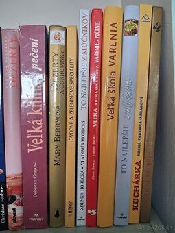 Kuchárske knihy vhodné aj ako darček