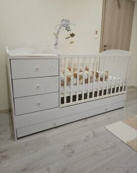 Detská posteľ Maxi Kombi so 4 zásuvkami