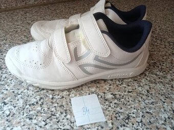 Detské tenisky so suchým zipsom DECATHLON c.34