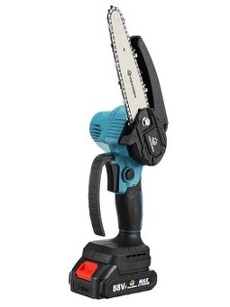 Kvalitná AKU Reťazová Píla + 2 baterky veľkosti 4", 6", 8