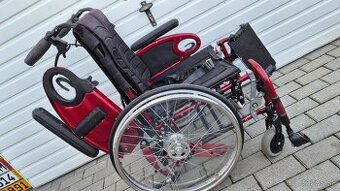 Aktívny invalidny vozík 45cm pridavne brzdy pre asistenta AL