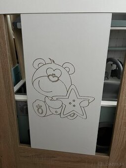 Detská postieľka Macko