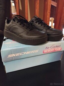Nové  SKECHERS  kožené tenisky, 37