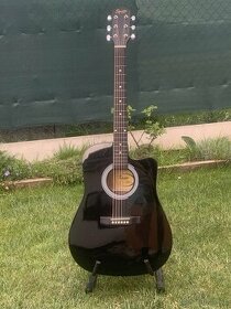Elektro Akustická gitara Fender Squier SA-105CE Sunburst