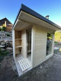 Exteriérová sauna na predaj