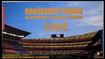 Futbalovo - poukaz