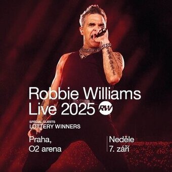 Robbie Williams v Prahe 07.09.2025