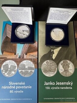 Slovenske zberatelske pamatne mince PROOF