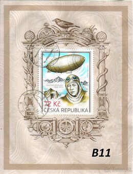 Poštové známky, filatelia: Česko 1993-2020, bloky