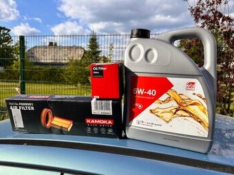 Olej 5w-40 , filtre Citroen C3