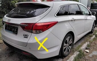 HYUNDAI i40 CW 1.7 CRDi 2015 predám DVERE, MOTOR D4FD TRYSKY