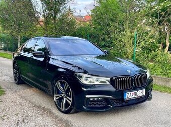 BMW 750d Black M-Packet xDrive 1.majitel SR