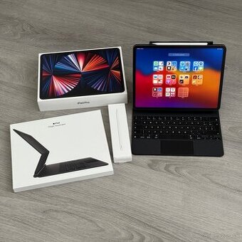 iPad Pro 12.9” M1 (5.gen) + Magic Keyboard + Apple Pencil 2
