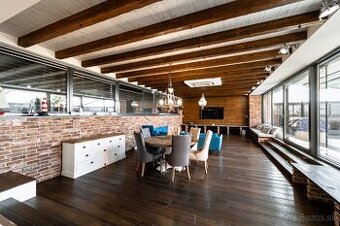 4-izbový penthouse 226m2, terasa 74m2, garáž, Malá Ida