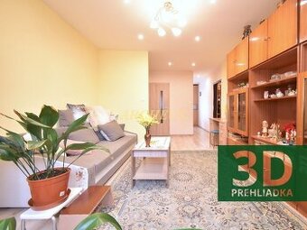 3D / EXKLUZÍVNE / 2 IZBOVÝ BYT, NIŽNÁ BRÁNA, KEŽMAROK, 52m2