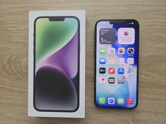 iPhone 14 Plus 256 GB čierny,top, zaruka do 4/2026