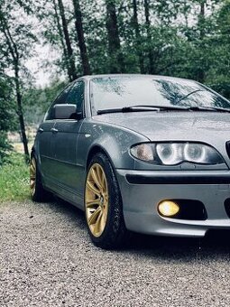 Bmw e46, 150 kw M57N, automat, silber grau
