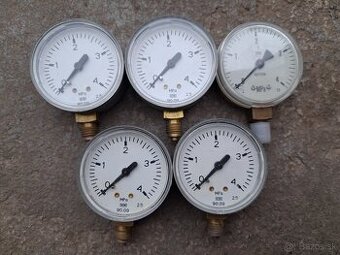 Manometre kyslik plyn